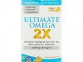 Nordic Naturals, Ultimate Omega 2X, со вкусом лимона, 2150 мг, 120 капсул