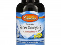 Carlson Labs, Norwegian, Super Omega-3 Gems, высокоэффективные омега-3 кислоты, 1200 мг, 180 капсул