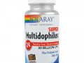 Solaray, Super Multidophilus, 30 миллиардов КОЕ, 60 вегетарианских капсул с покрытием