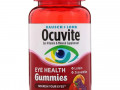 Bausch & Lomb, Ocuvite, жевательные таблетки для здоровья глаз, с фруктовым вкусом, 60 жевательных таблеток для взрослых