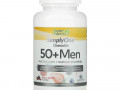 Super Nutrition, SimplyOne, мультивитамины и полезные травы для мужчин старше 50 лет, вкус лесных ягод, 90 жевательных таблеток