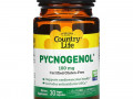 Country Life, Pycnogenol, 100 мг, 30 веганских капсул