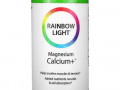 Rainbow Light, магний и кальций+, 180 таблеток