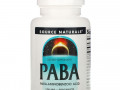 Source Naturals, ПАБК, 100 мг, 250 таблеток