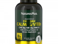 Nature's Plus, комплекс с кальцием, магнием и витамином D3, со вкусом ванили, 60 жевательных таблеток