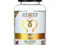 Zhou Nutrition, K2 + D3, клубника, 60 жевательных таблеток