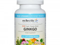 Eclectic Institute, необработанный свежий сублимированный гинкго билоба, 450 мг, 90 растительных капсул без ГМО
