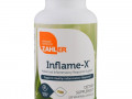 Zahler, Inflame-X, улучшенная поддержка при воспалительной реакции, 120 растительных капсул