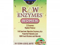 Garden of Life, Ферменты RAW Enzymes для женщин, 90 вегетарианских капсул