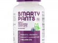 SmartyPants, Комплекс пробиотиков для взрослых, голубика, 60 жевательных таблеток