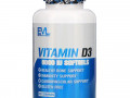 EVLution Nutrition, Vitamin D3, 5,000 IU, 120 Softgels