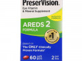 Bausch & Lomb, PreserVision, AREDS 2 Formula, 60 мягких таблеток