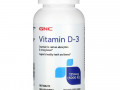 GNC, Vitamin D3, 125 mcg (5000 IU), 180 Tablets