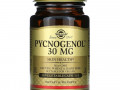 Solgar, Pycnogenol, 30 мг, 30 вегетарианских капсул