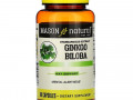 Mason Natural, гинкго билоба, стандартизированный экстракт, 60 капсул