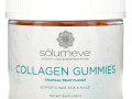 Solumeve, Коллагеновые жевательные таблетки, без желатина, вкус тропических фруктов, 100 жевательных таблеток