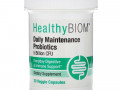 HealthyBiom, Daily Maintenance Probiotics, 5 млрд КОЕ, 30 растительных капсул