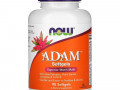 Now Foods, ADAM, эффективные мультивитамины для мужчин, 90 капсул