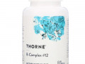 Thorne Research, комплекс витаминов группы B №12, 60 капсул
