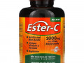 American Health, Ester-C с цитрусовыми биофлавоноидами, 1000 мг, 180 вегетарианских таблеток