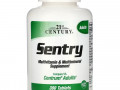 21st Century, Sentry, мультивитаминная и мультиминеральная добавка, 300 таблеток