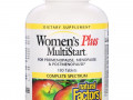 Natural Factors, Women Plus MultiStart, мультивитамины для женщин, 180 таблеток