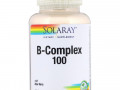 Solaray, B-комплекс 100, 100 вегетарианских капсул
