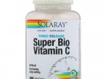 Solaray, Super Bio Vitamin C, витамин C медленного высвобождения, 100 вегетарианских капсул