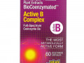 Natural Factors, BioCoenzymated, активный комплекс витаминов B, 60 вегетарианских капсул