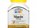 21st Century, Ниацин, замедленное высвобождение, 250 мг, 110 таблеток
