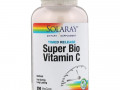 Solaray, Super Bio Vitamin C, витамин C медленного высвобождения, 250 вегетарианских капсул