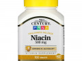 21st Century, Ниацин, замедленное высвобождение, 500 мг, 100 таблеток