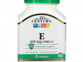 21st Century, витамин E, 450 мг (1000 МЕ), 55 капсул