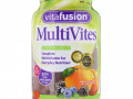 VitaFusion, MultiVites, незаменимые мультивитамины, натуральный ягодный, персиковый и апельсиновый вкусы, 150 жевательных таблеток