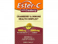 American Health, Ester-C с клюквой, 90 растительных таблеток