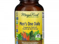 MegaFood, Men's One Daily, витамины для мужчин, без железа, 90 таблеток