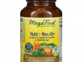 MegaFood, комплекс витаминов и микроэлементов для мужчин старше 40 лет, 60 таблеток