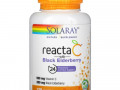 Solaray, Reacta C с черной бузиной, 120 вегетарианских капсул