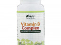 Nu U Nutrition, Комплекс витаминов В, 180 таблеток растительного происхождения