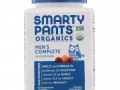 SmartyPants, Органический комплекс для мужчин, 90 вегетарианских жевательных таблеток