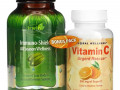 Irwin Naturals, Immuno-Shield, All Season Wellness, 100 Liquid Soft-Gels + Vitamin C, 500 mg, 30 Capsules