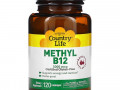 Country Life, Methyl B12, Berry, 3,000 mcg, 120 Lozenges