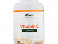 Nu U Nutrition, Витамин С, 1000 мг, 180 таблеток растительного происхождения