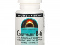 Source Naturals, ферментированный витамин B6, 333 мг, 30 таблеток