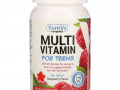 YumV's, Мультивитамины для подростков, Малиновый вкус, 60 штук