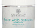 Solumeve, Жевательные таблетки с фолиевой кислотой, без желатина, разные вкусы, 100 вегетарианских жевательных таблеток