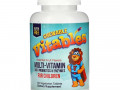 Vitables, жевательные мультивитамины с пробиотиками и ферментами, для детей, ассорти фруктовых вкусов, 120 вегетарианских таблеток