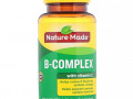 Nature Made, B-Комплекс с витамином C, 100 капсуловидных таблеток