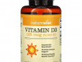 NatureWise, витамин D3, 125 мкг (5000 МЕ), 360 капсул