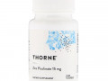Thorne Research, пиколинат цинка, 15 мг, 60 капсул